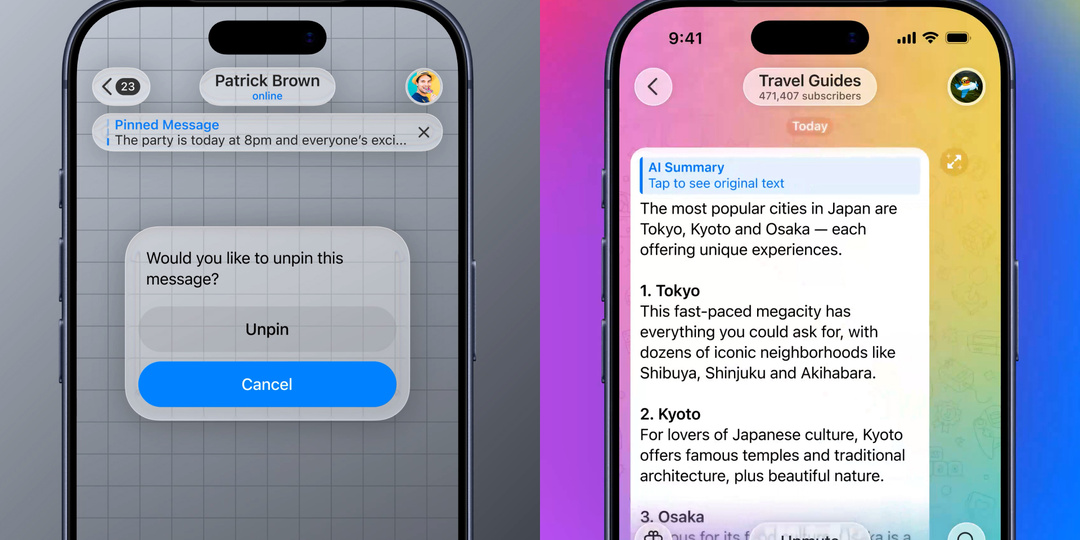 «Жидкое стекло» в Telegram сажает батарею, а ИИ — мозги. О новом обновлении Telegram 2026