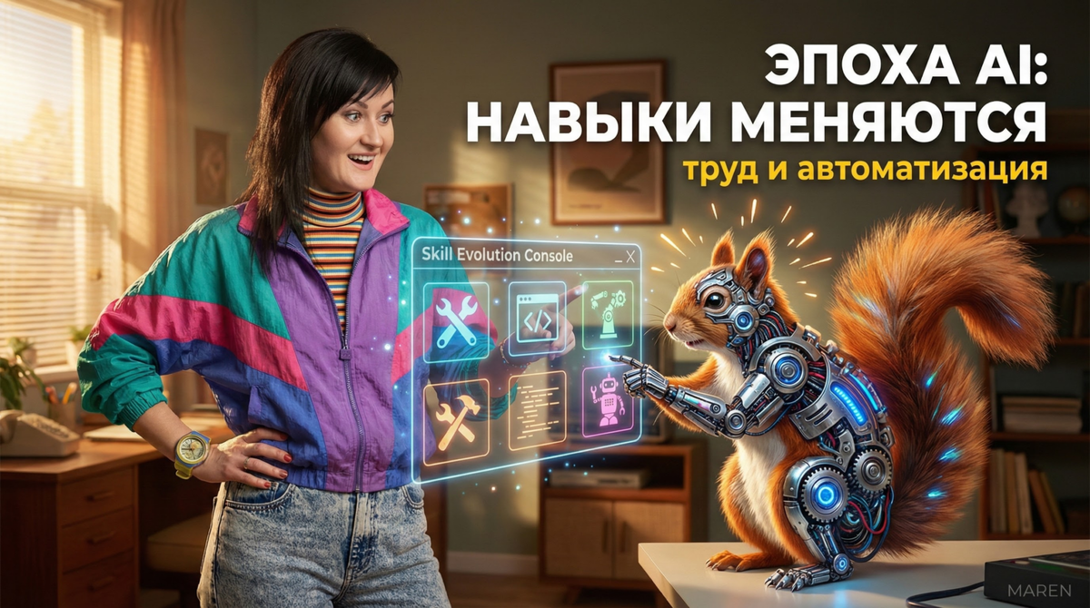   Почему навыки стремительно устаревают и что делать в эпоху AI | Автор: Марина Погодина Марина Погодина
