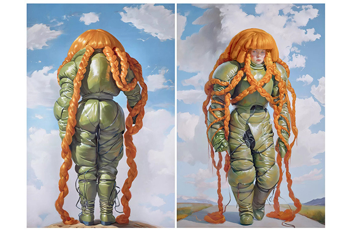     Работы первой в истории аукционной продажи произведений искусства, созданных нейросетью.    
 Фото: пресс-служба Christie’s