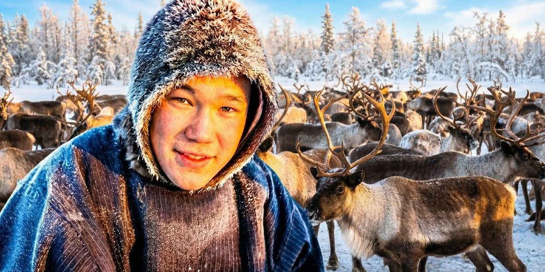 В −50 синтетика замерзает, а оленья шкура — нет. Почему северяне носят мехом внутрь