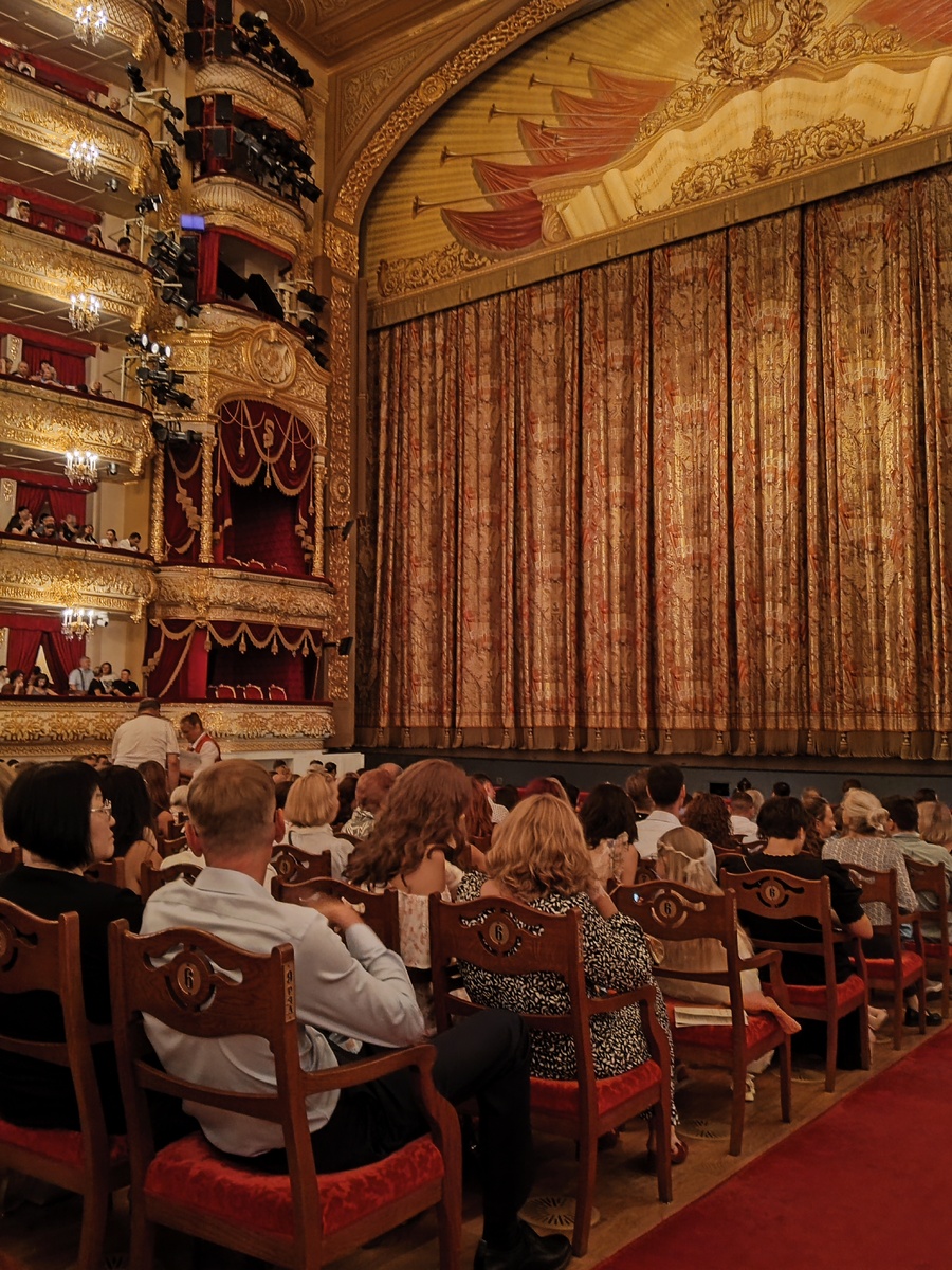 Большой театр. Историческая сцена. Фото автора