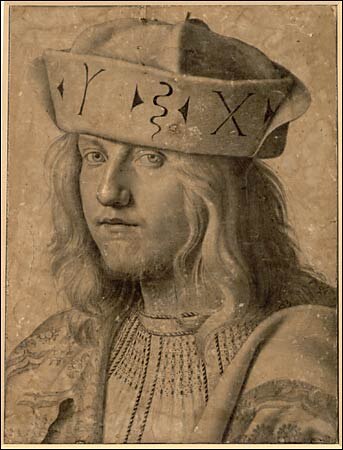 Предполагаемый автопортрет Бартоломео Венето. XVI век. 