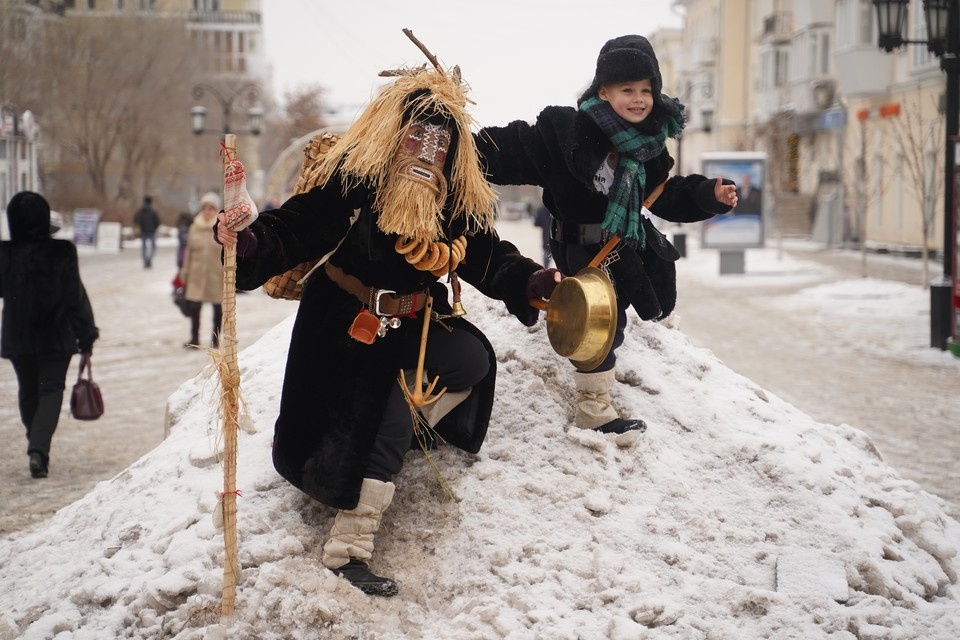    Традиция колядовать была и у донских казаков Светлана МАКОВЕЕВА