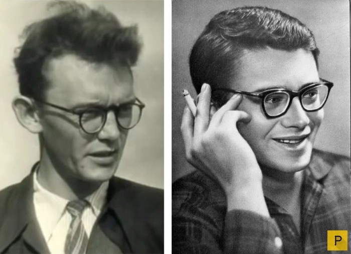 Но Леонид Гайдай (слева) предпочёл Александра Демьяненко, так похожего на него в молодости