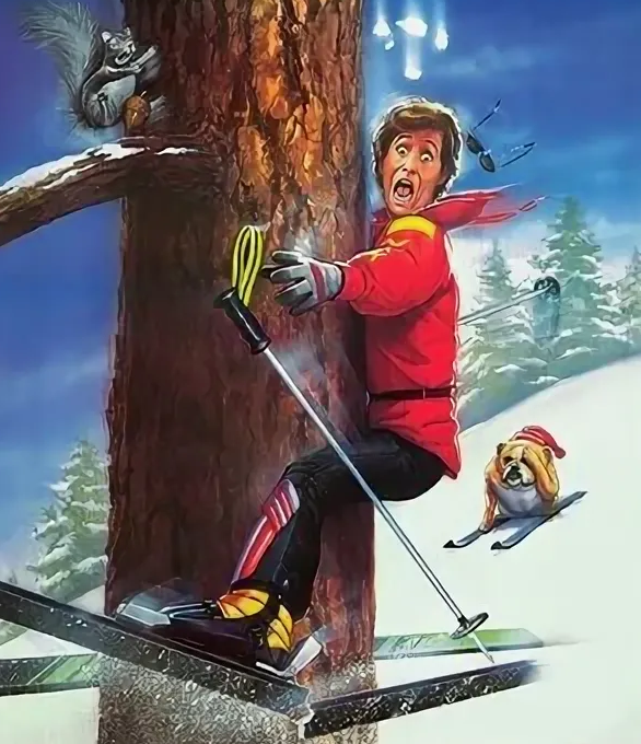 У горнолыжника две радости - надеть ботинки и потом их снять!