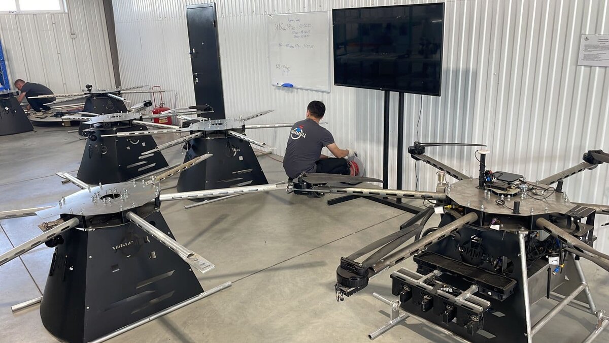   Производство тяжёлого агродрона «Уфимец-150»