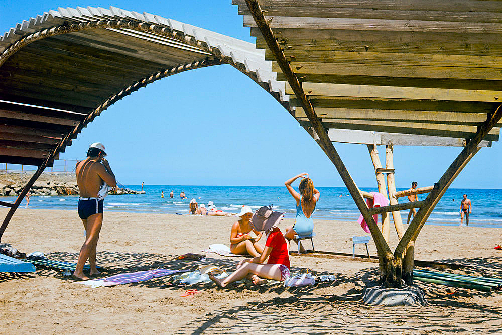 Пляж Загульбы, 1978