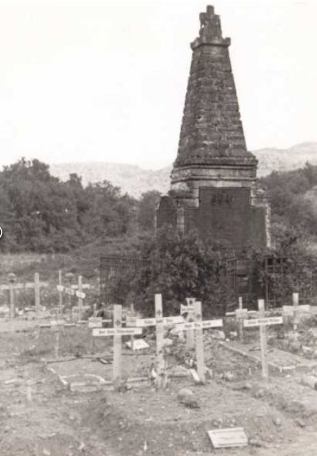 Немецкое кладбище у Памятника казакам в районе Липок