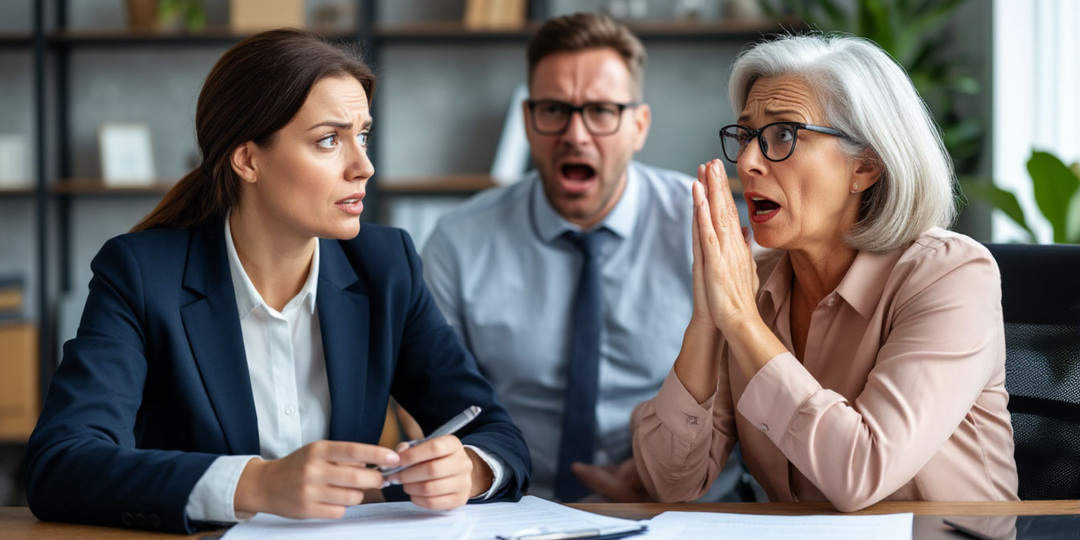 — Свое состояние я передаю соседке, а не собственному сыну, — огласил нотариус