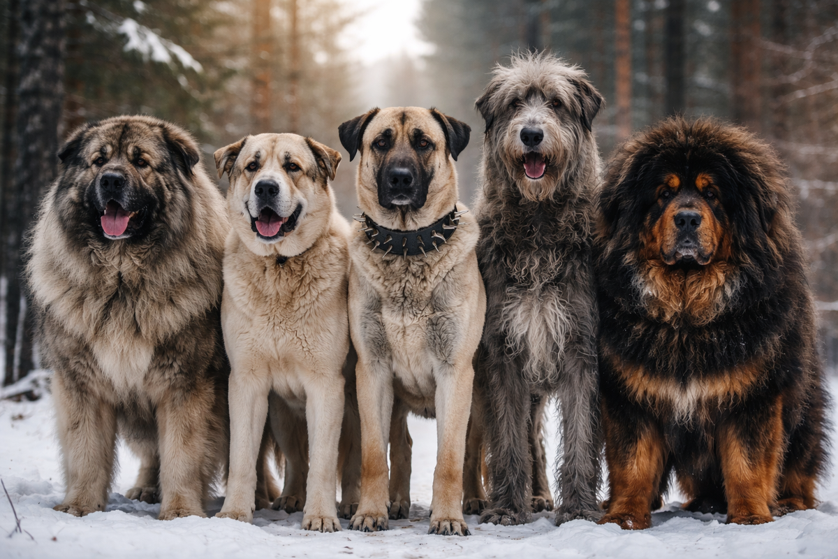 Собаки, способные противостоять волку