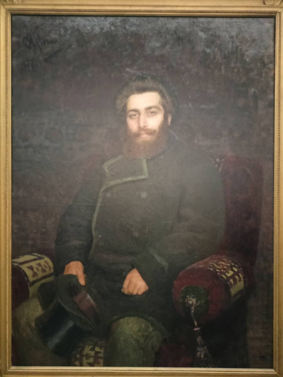 И.Е. Репин. Портрет А.Куинджи