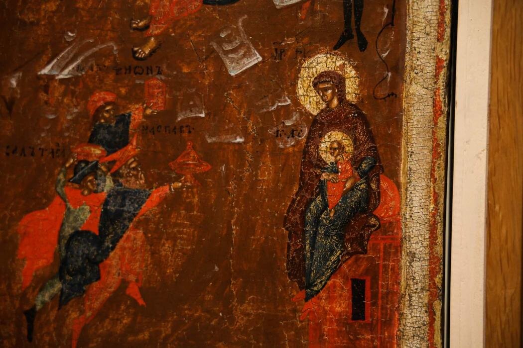 Икона «Рождество Христово»
Фото: пресс-служба Псковского музея-заповедника