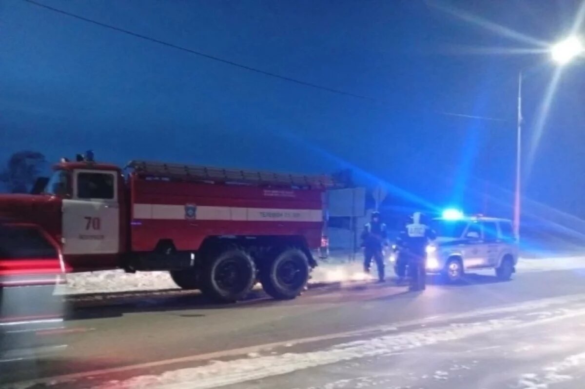    На трассах в Алтайском крае во время метели произошел ряд ЧП