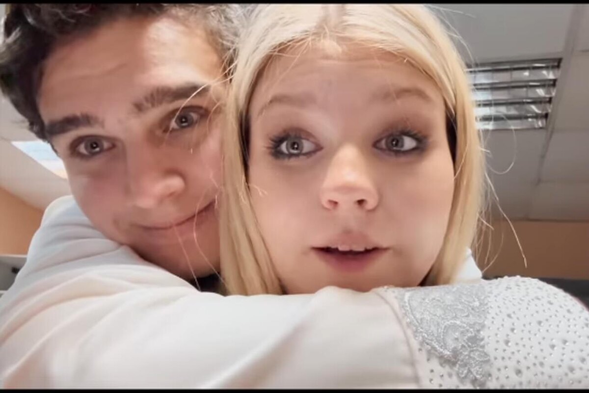    Александра Трусова и Макар Игнатов. соцсети