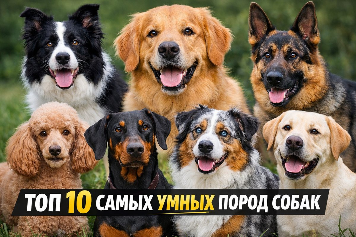 Самые умные породы собак