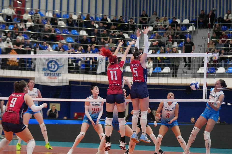    Волейболистки «Тулицы» уступили московскому «Динамо» в первом матче 2026 года материалы пресс-служб