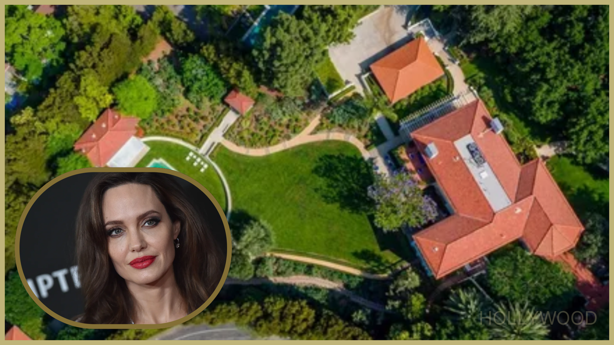 Анджелина Джоли выставила на продажу особняк в Голливуде