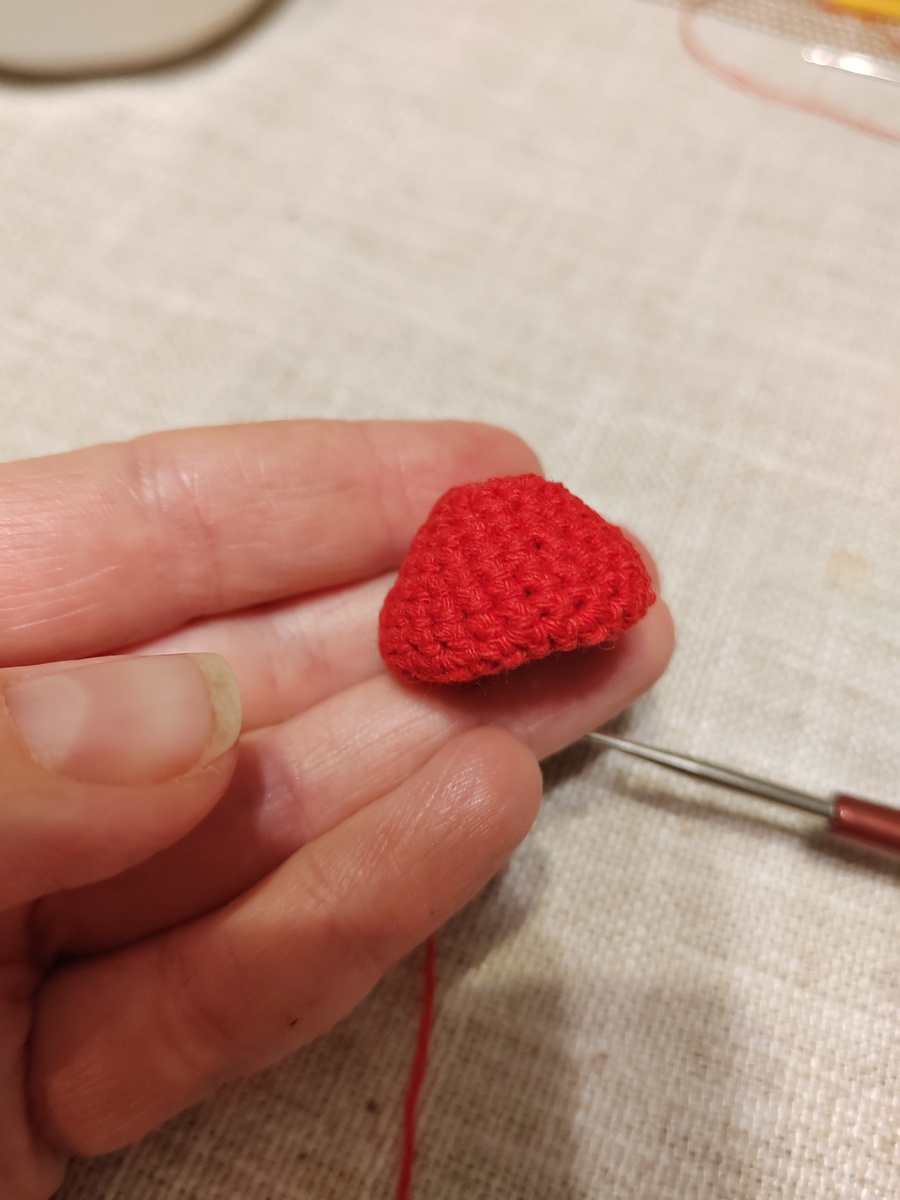 Вот так выглядит наша макушка