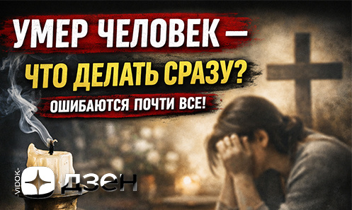 Умер человек. Вот что нужно сделать немедленно