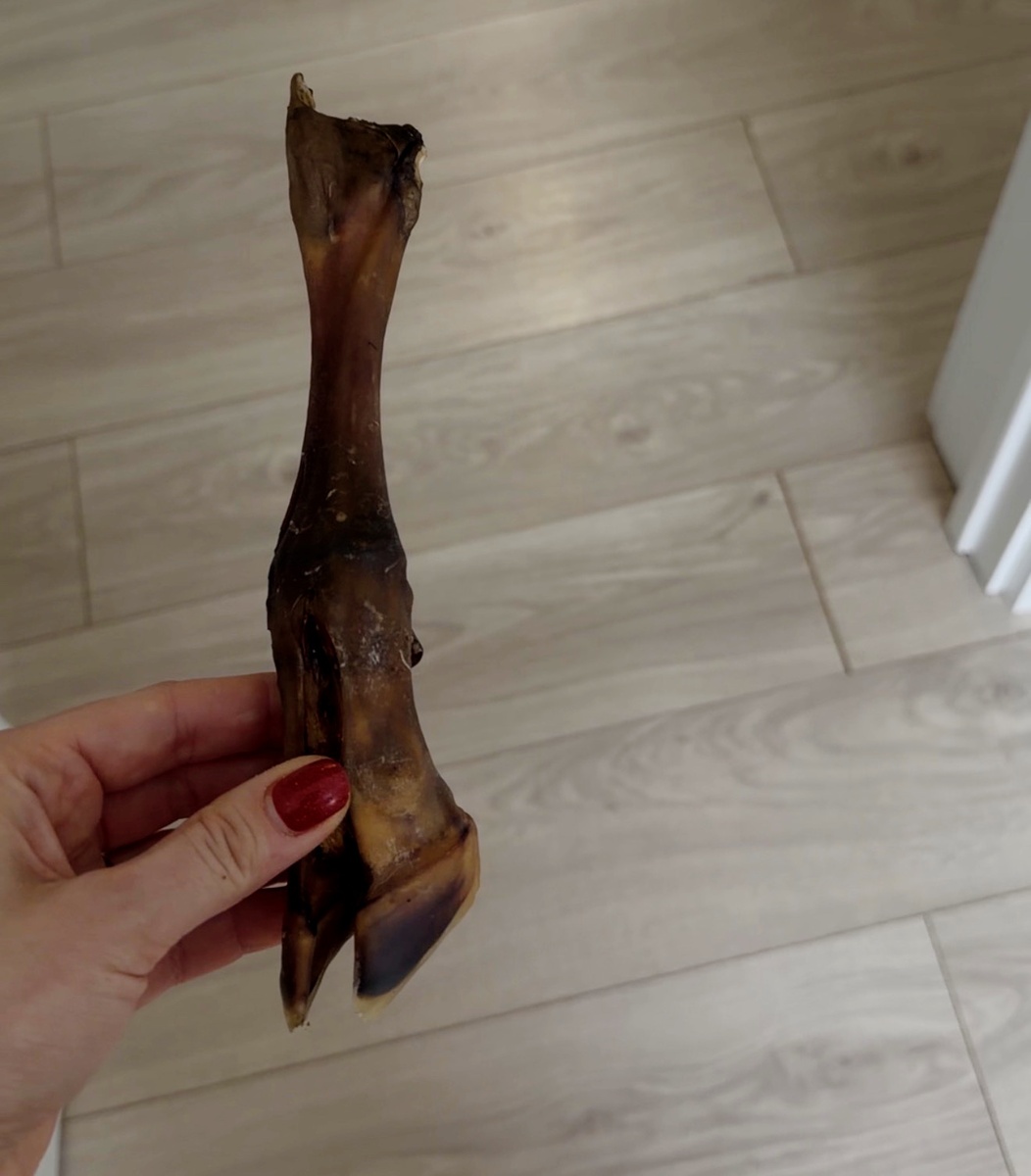 Собачье лакомство - баранья нога