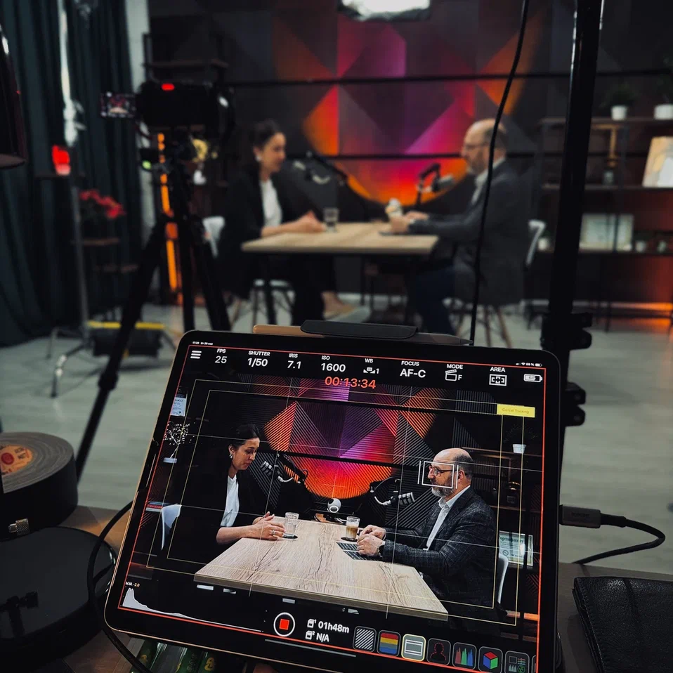 В процессе съемок