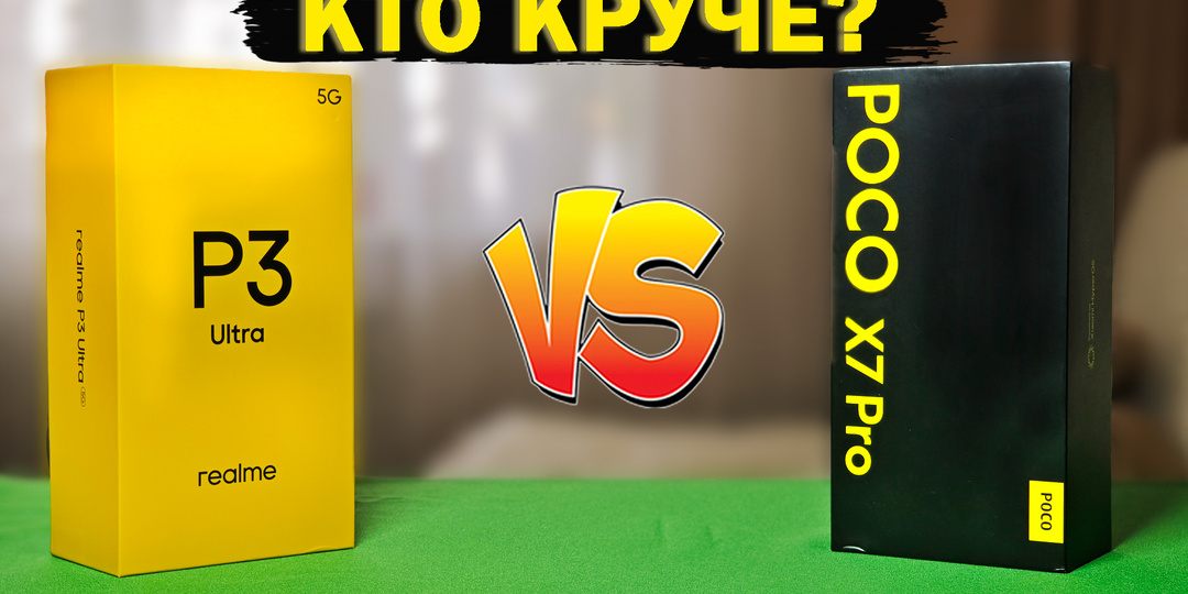 Кто круче?🤔 Сравнение Realme P3 Ultra и POCO X7 Pro