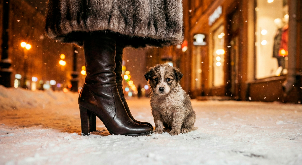 Для неё это был просто «мусор» под ногами, а для него — вопрос жизни и смерти.