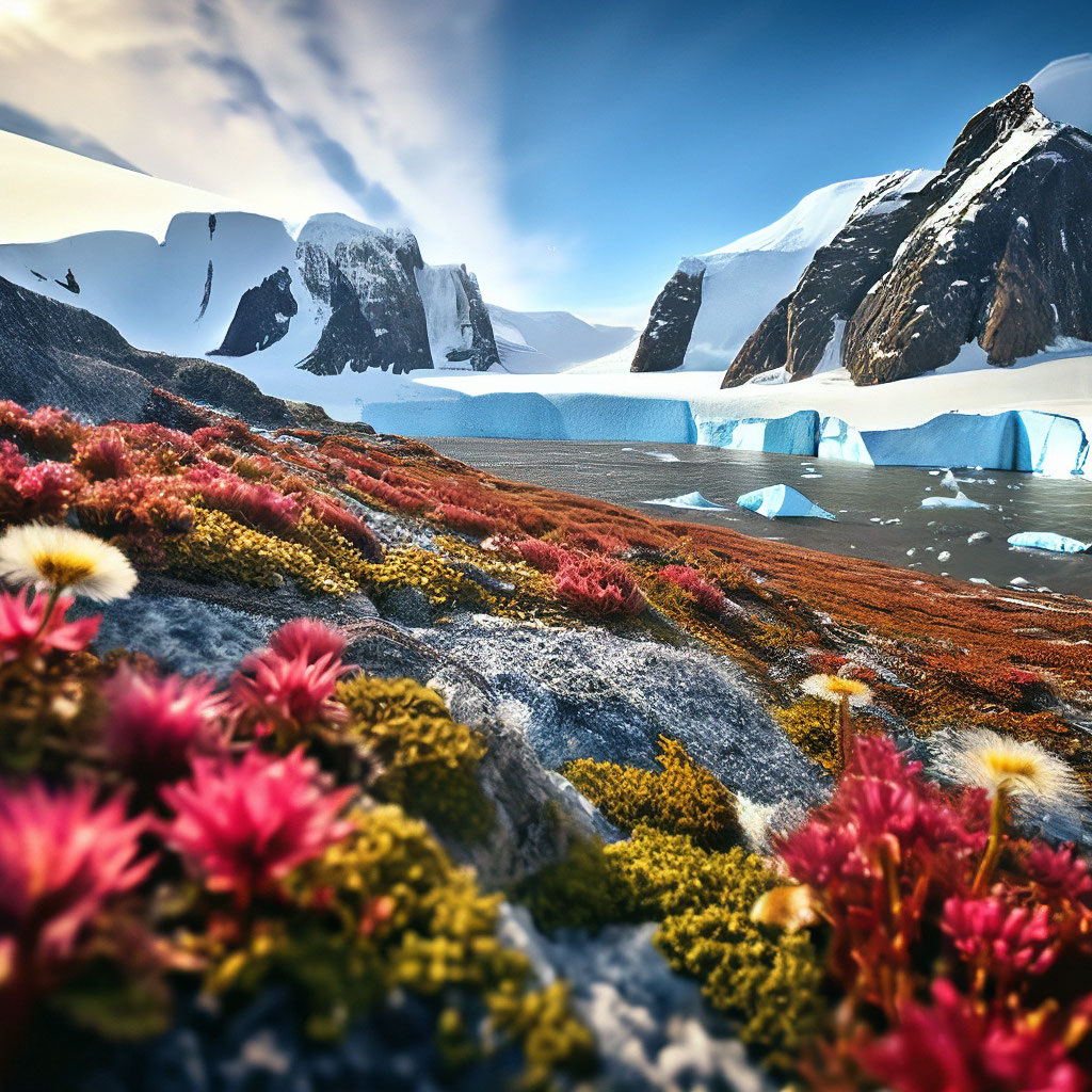 Мхи и пару видов растений всё-таки встречаются у побережья Антаркиды