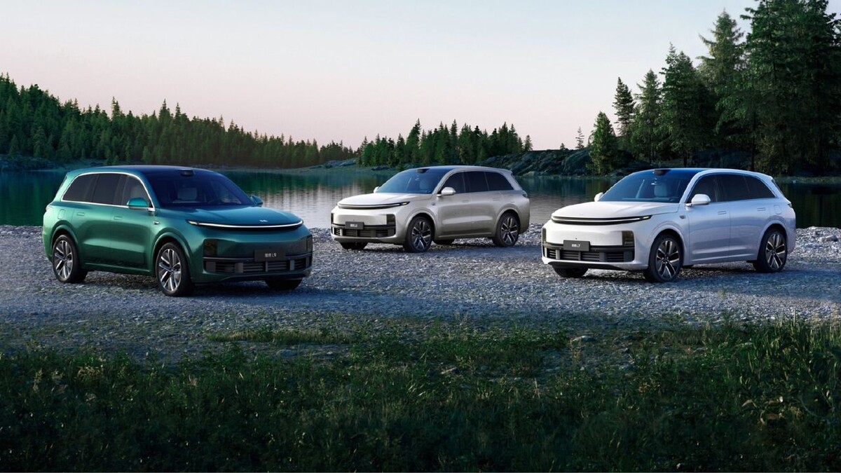    Li L6, L7 и L9. Фото Li Auto