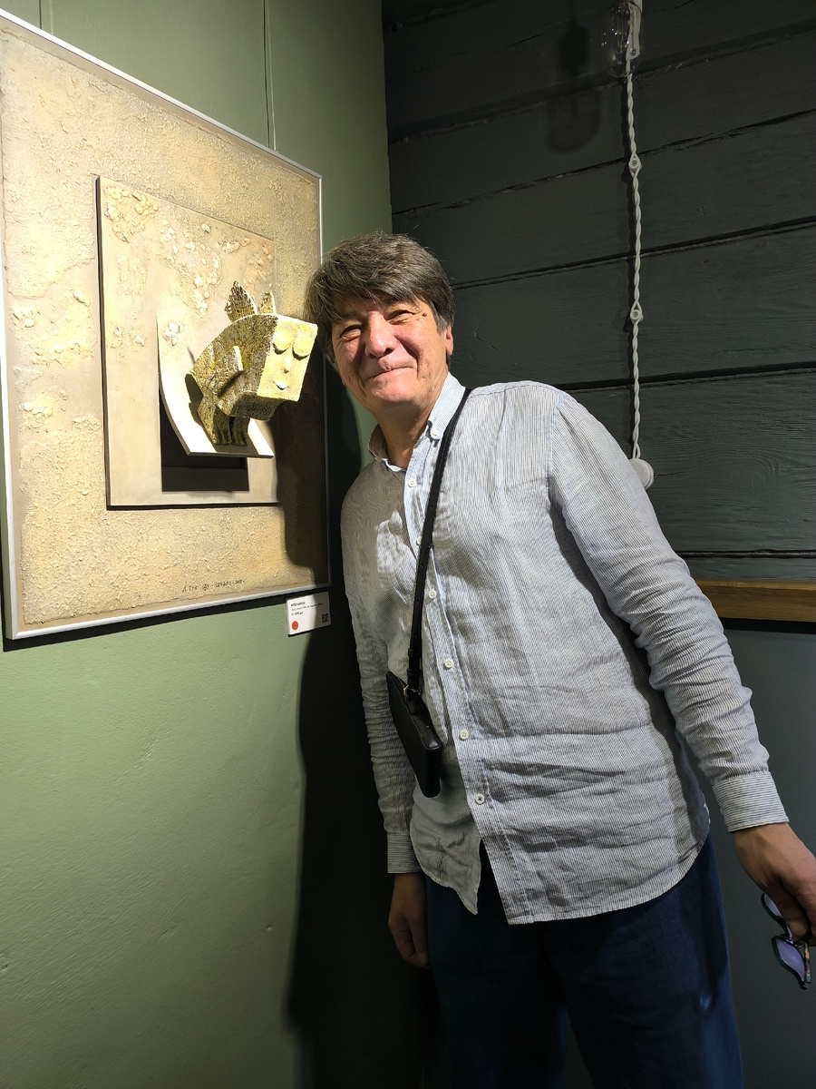 Андрей Михайлович Тен и его ангел-хрямзик (© Анна, «Маяк энерджайзера»)