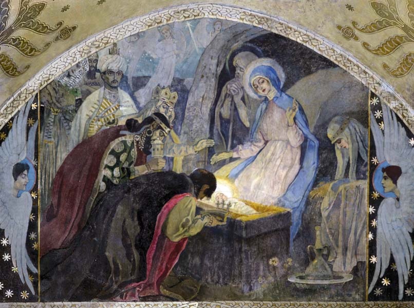 М. В. Нестеров. "Поклонение Волхвов"