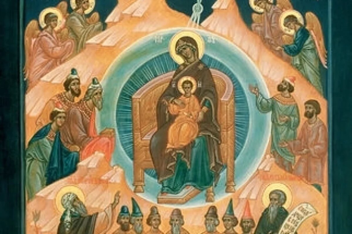    8 января верующие молятся Пресвятой Богородице