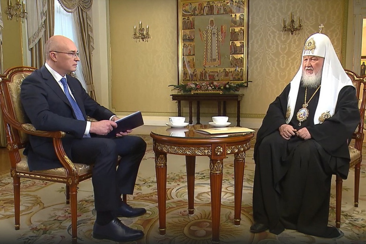    Фото: Кадр из интервью на телеканале «Россия 1»