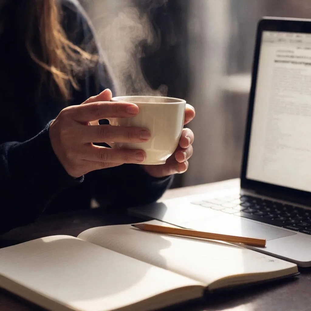 Чашка чая в руках