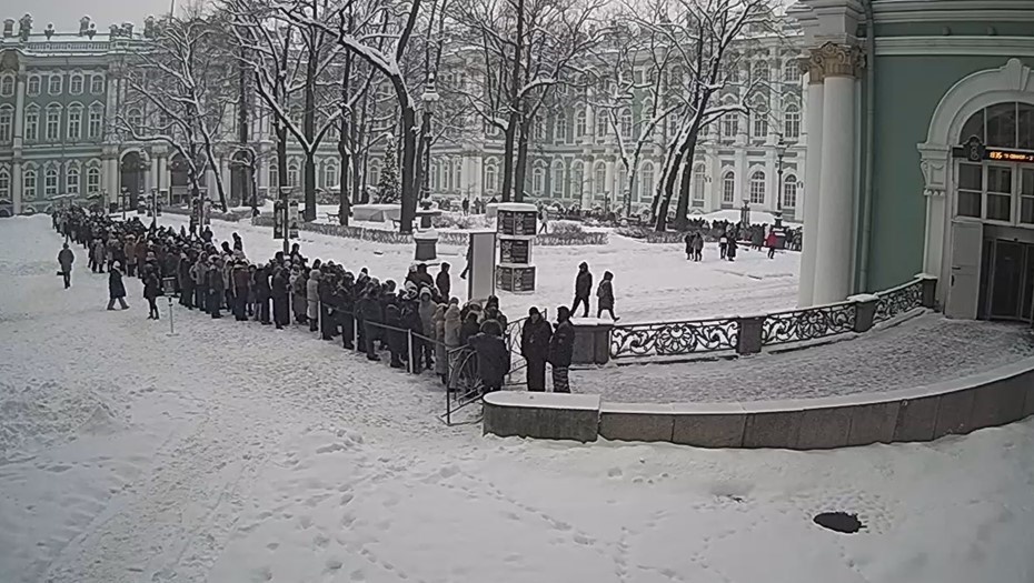   У Эрмитажа в Рождество выстроилась очередь за бесплатными билетами Автор фото: hermitagemuseum.org