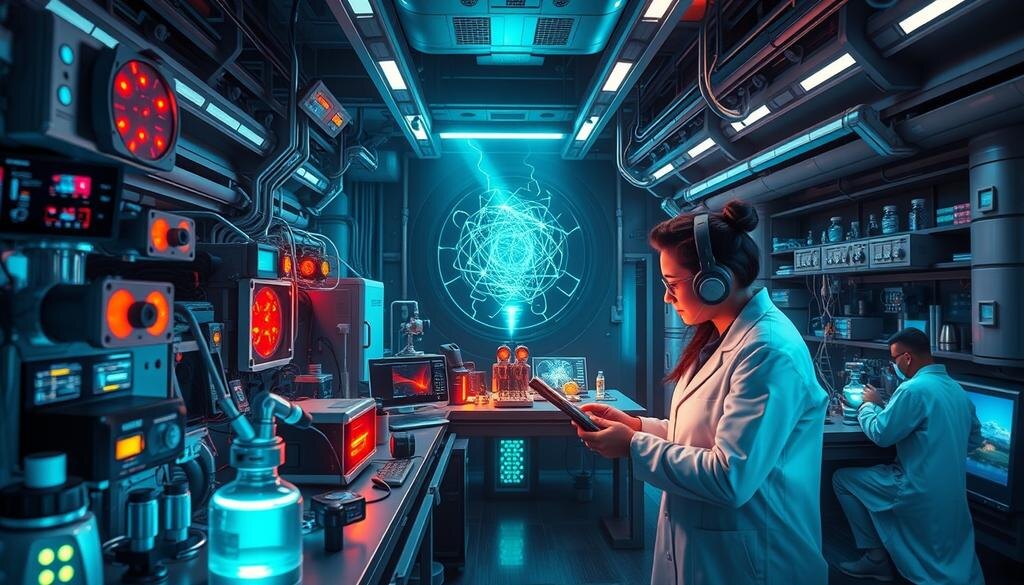    Изображение, иллюстрирующее исследование темной энергии.