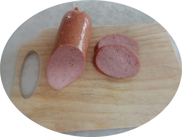 Колбаса «Докторская». По мотивам А.Г. Конникова «Колбасы и мясокопчености» 1938 год.