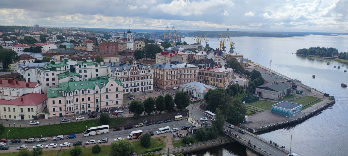 Вид с башни Святого Олафа 