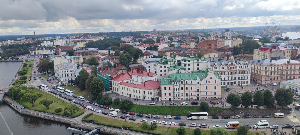 Вид с башни Святого Олафа