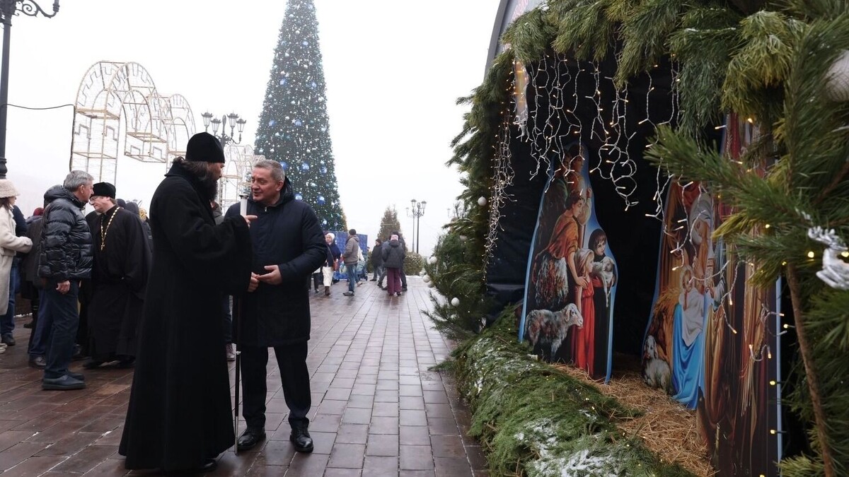    Андрей Бочаров и митрополит Феодор   администрация Волгоградской области