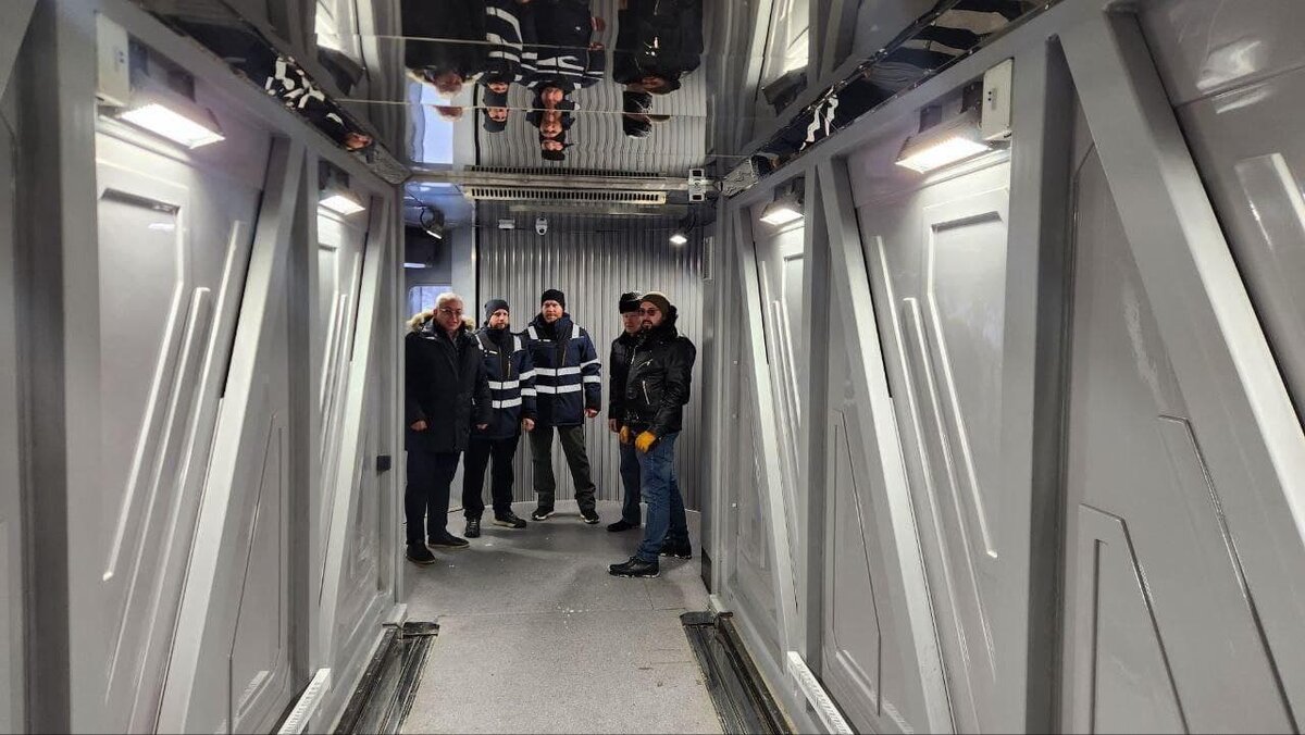   Первый отечественный пассажирский телетрап