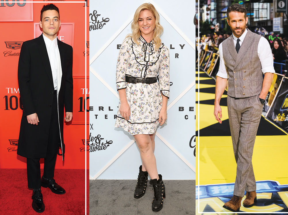 Рами Малек, Илария Урбинати, Райан Рейнольдс (Источник: Соцсети)