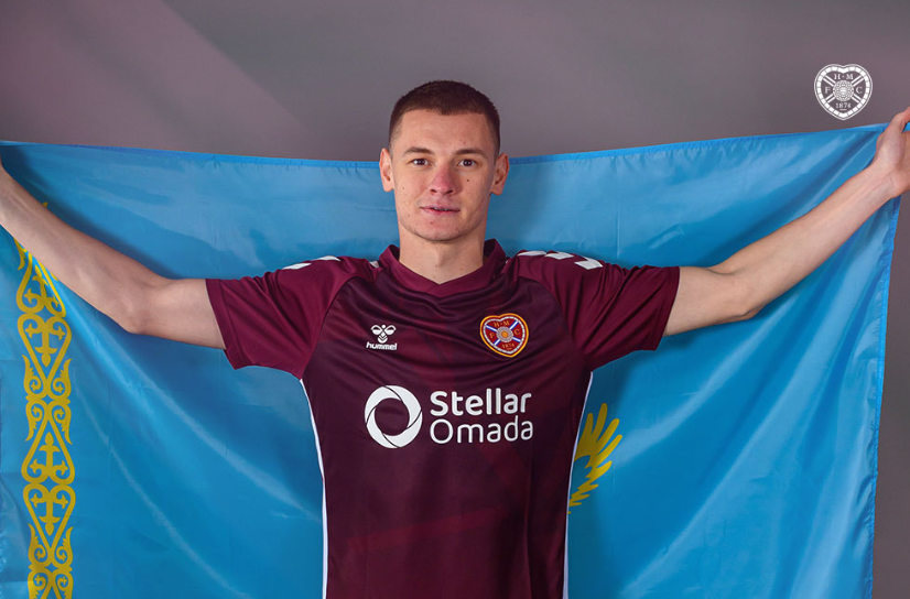 Ислам Чесноков. Фото пресс-службы ФК "Хартс"