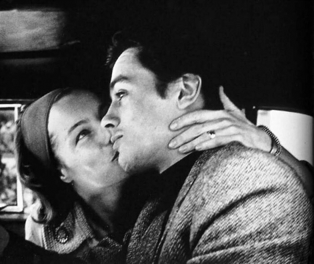 Роми Шнайдер и Ален Делон