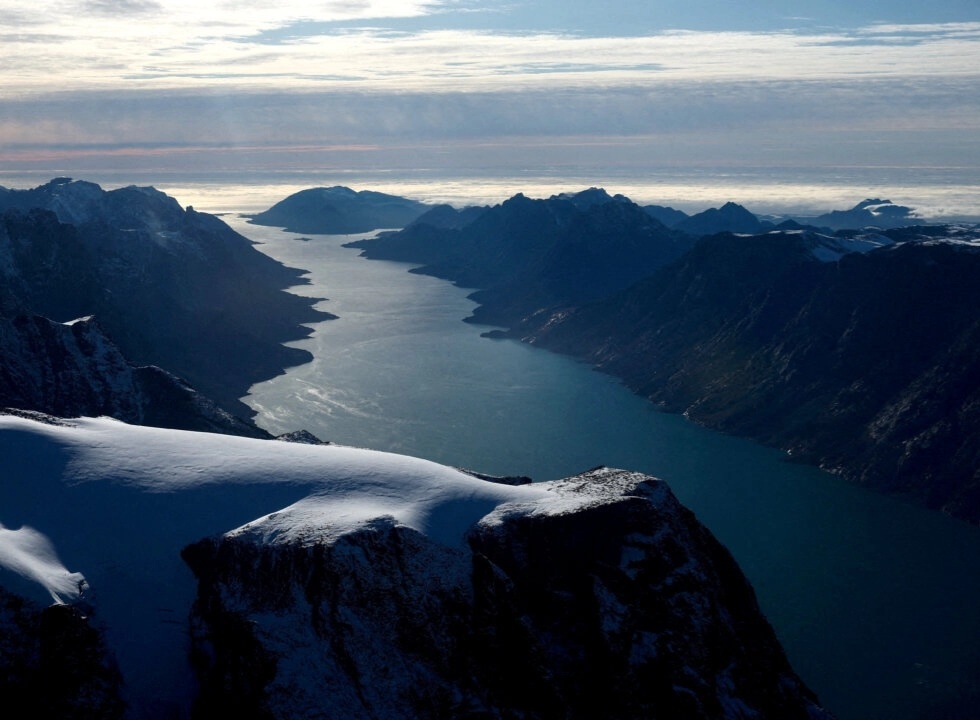 Фьорд на западе Гренландии, 16 сентября 2025 года. Гульельмо Манджиапане/Reuters.