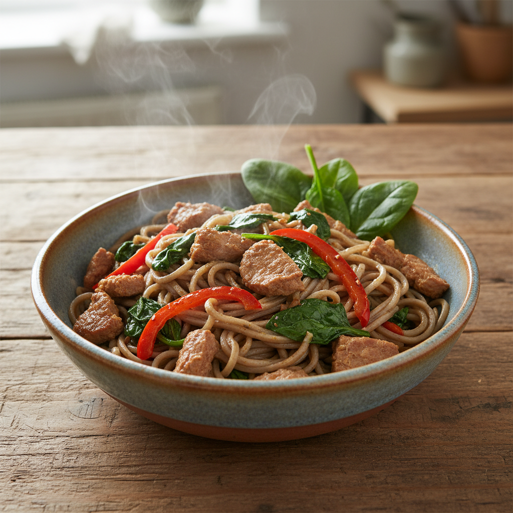 Соба с тушенкой