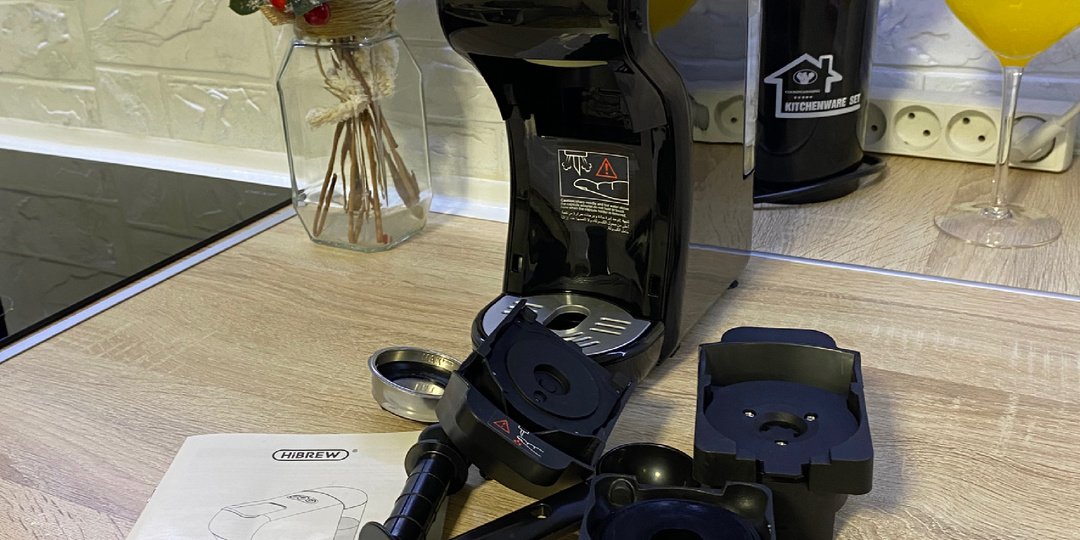 🌸ОЗОН🌸 Полезная и бюджетная находка для кофеманов👍 Когда утро только доброе, а вечера уютные! 😃Кофемашина HIBREW H1A, 4 в 1.