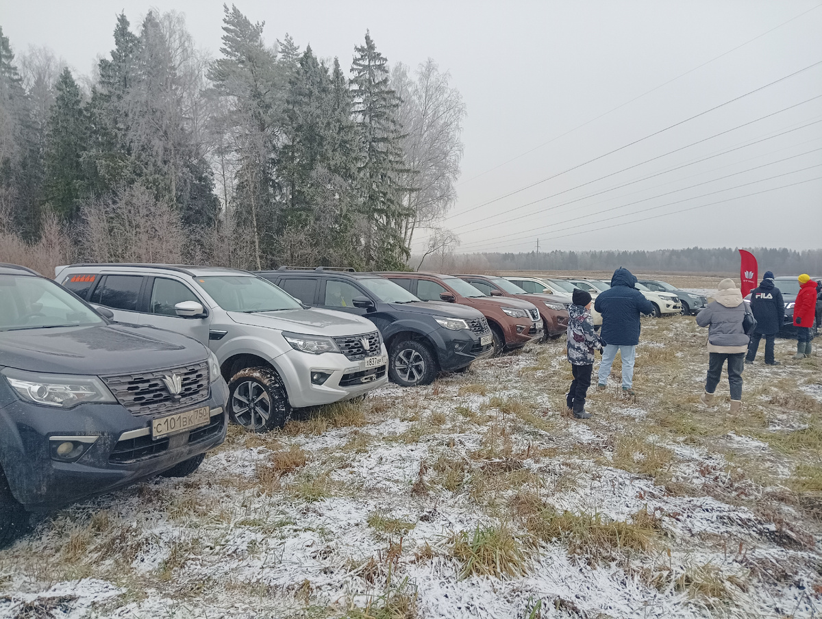 Место сбора предновогодней встречи клуба "OTING PALADIN GARAGE"