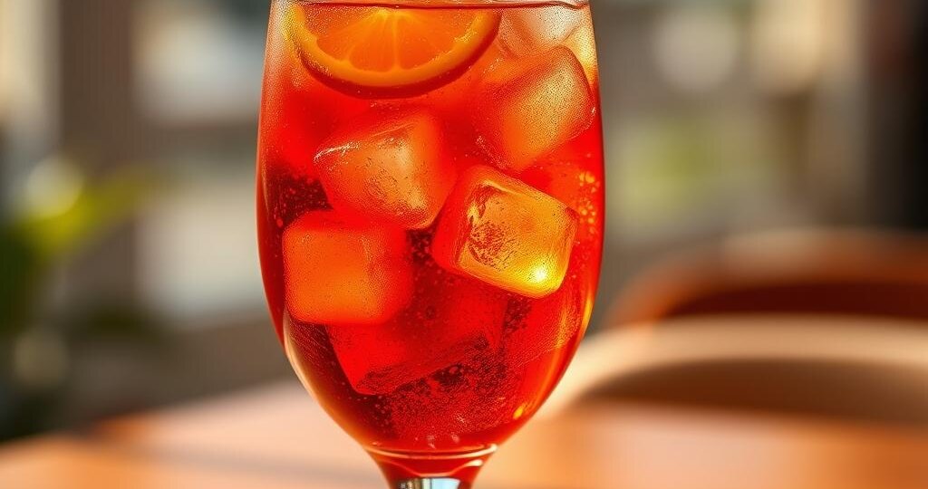 Кампари Шприц — классика лёгкого коктейля