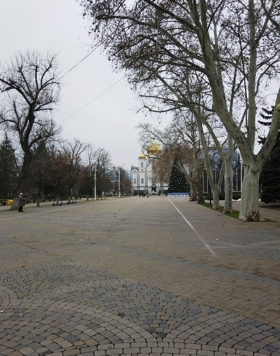 Фото автора. Собор Александра Невского, город Краснодар.